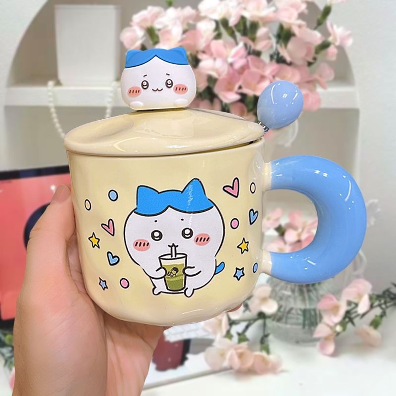 Coffee Tea Japan - Caneca de Cerâmica Chiikawa Hachiware, Linda