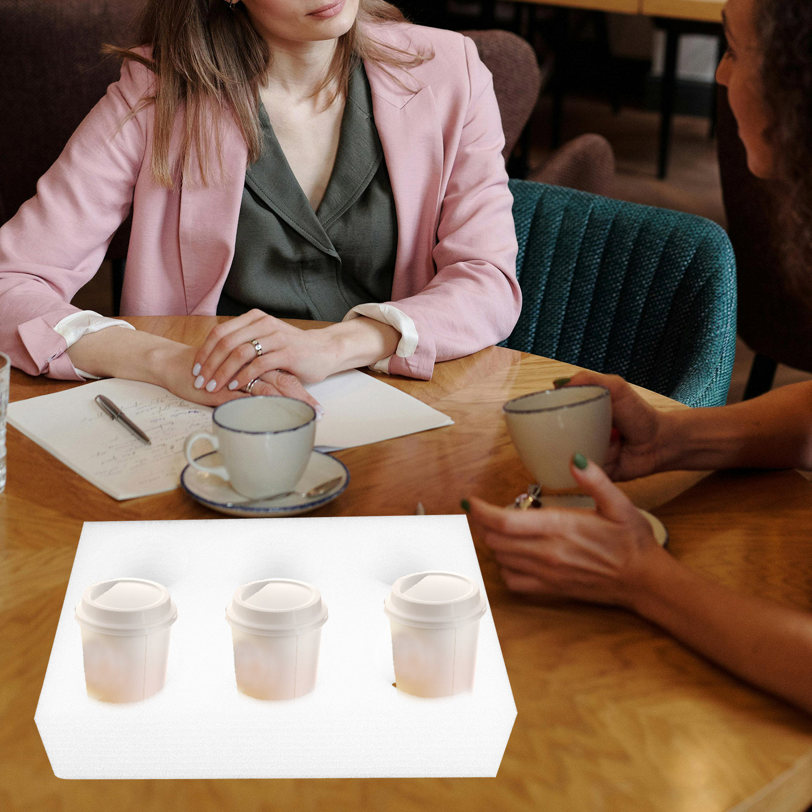 Coffee Tea Uses - Suporte para Copos de Bebidas com