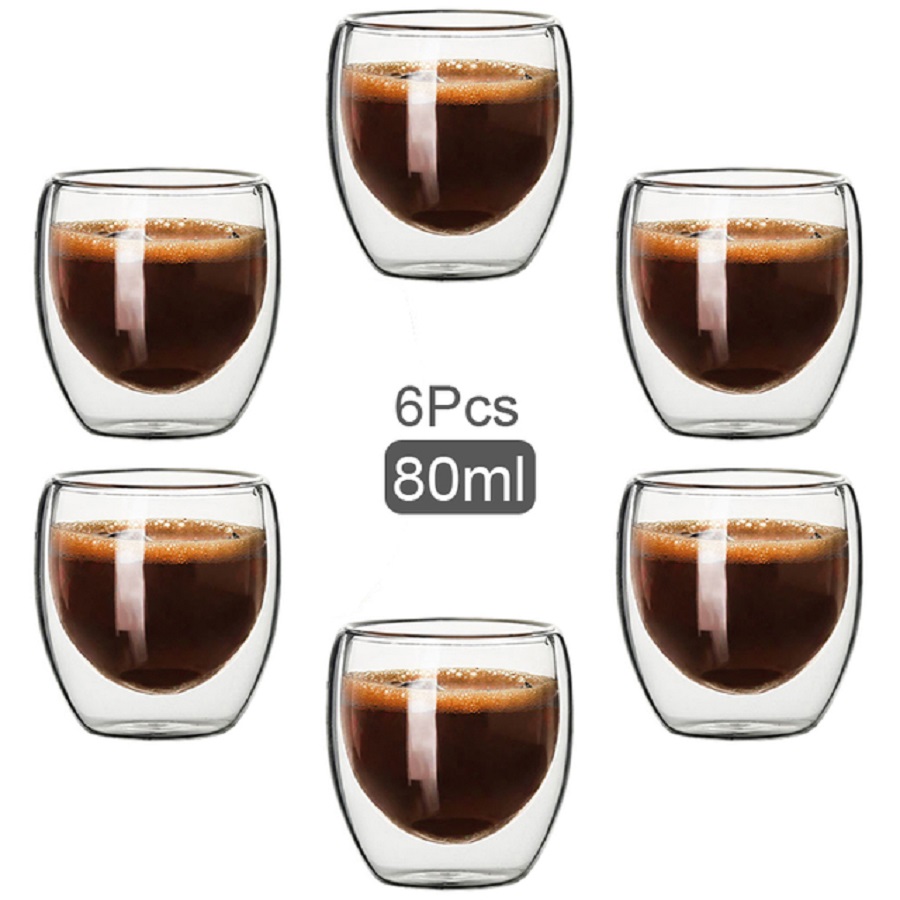 Coffee Tea And Cocoa - Canecas de café de vidro de