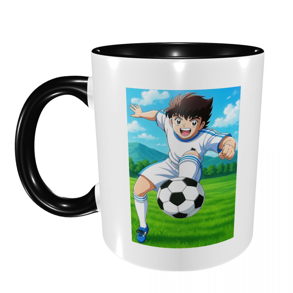 Coffee Tea Japan - Caneca de Cerâmica Engraçada do Anime