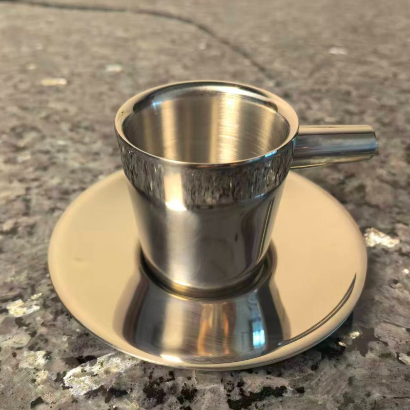 Double Wall Mug - Conjunto de 2 xícaras de café