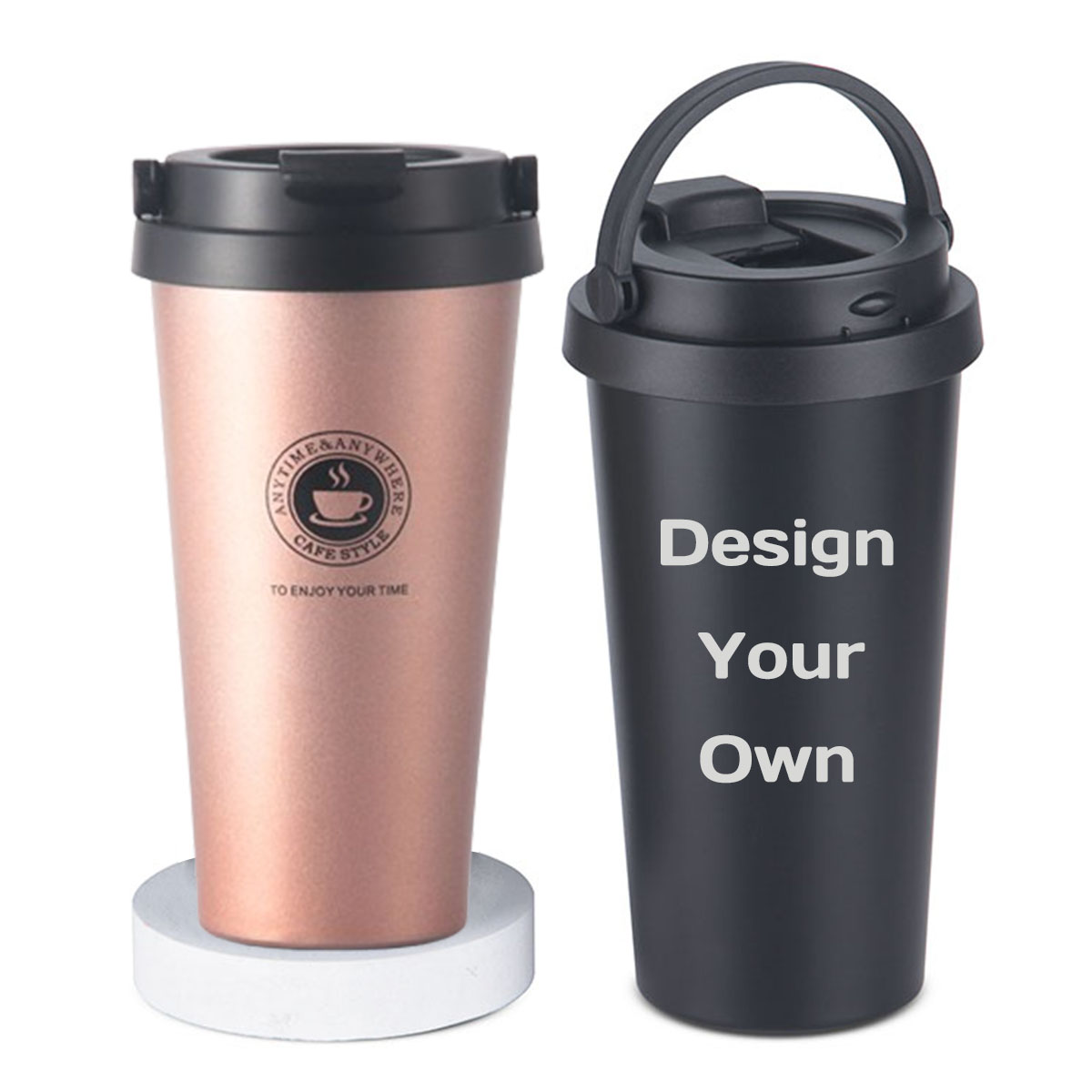 Double Wall Mug - Copo Térmico de Viagem 16 oz