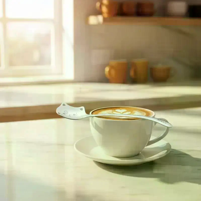 Colher de Aço Inoxidável com D - Coffee Tea Uses avaliação e preço