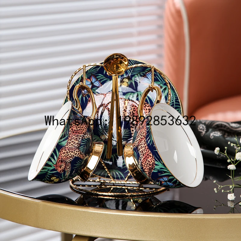 Conjunto de Xícaras e Pires Cr - Coffee Tea English avaliação e preço