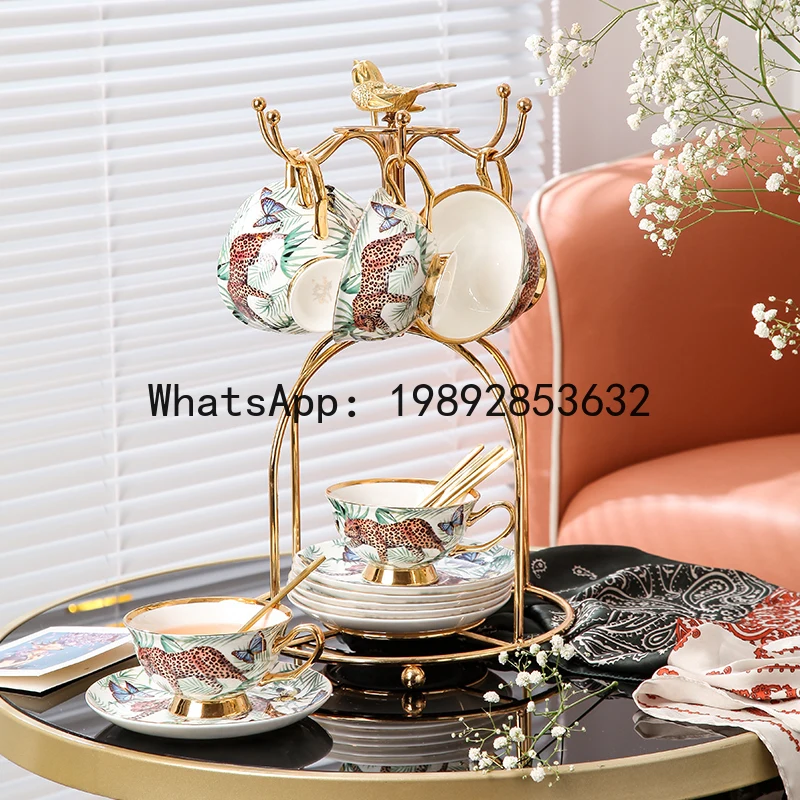 Conjunto de Xícaras e Pires Cr - Coffee Tea English avaliação e preço