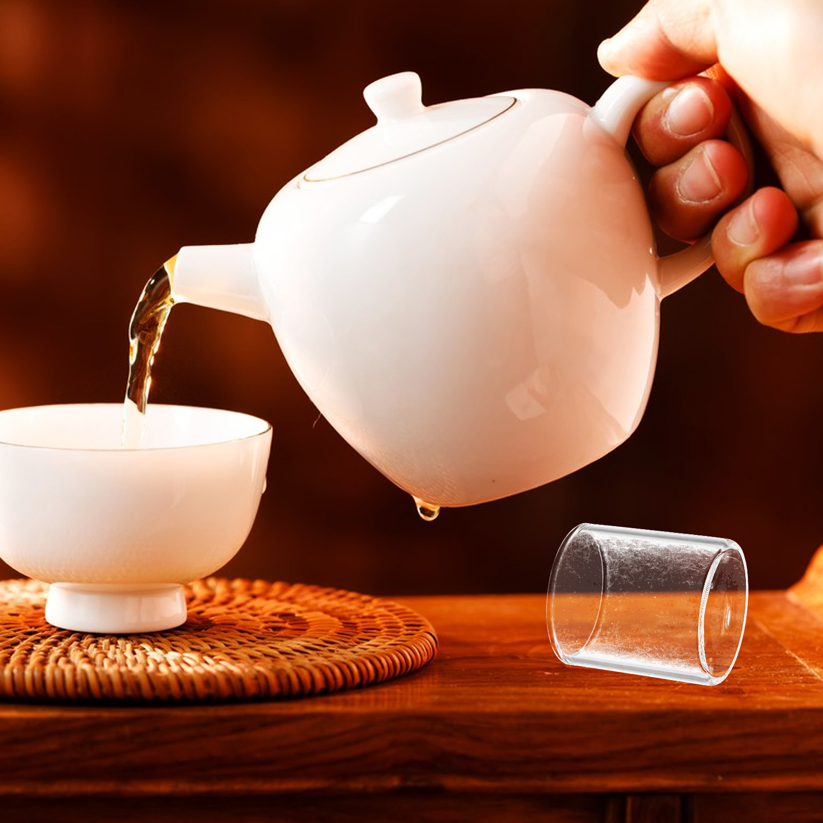 Tampa de Bico de Bule de Vidro - Coffee Tea Decanter avaliação e preço