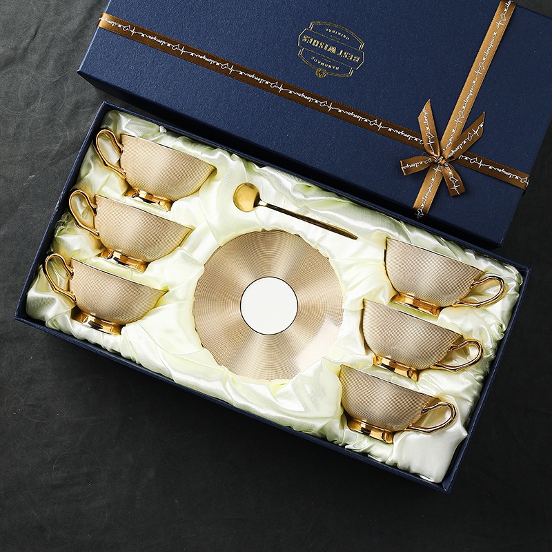 Conjunto de Xícaras e Pires de - Coffee Tea English avaliação e preço