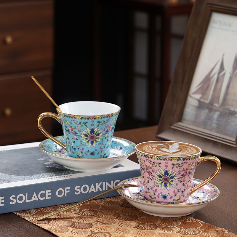 Caneca de Café Cerâmica Estilo - Coffee Tea English avaliação e preço