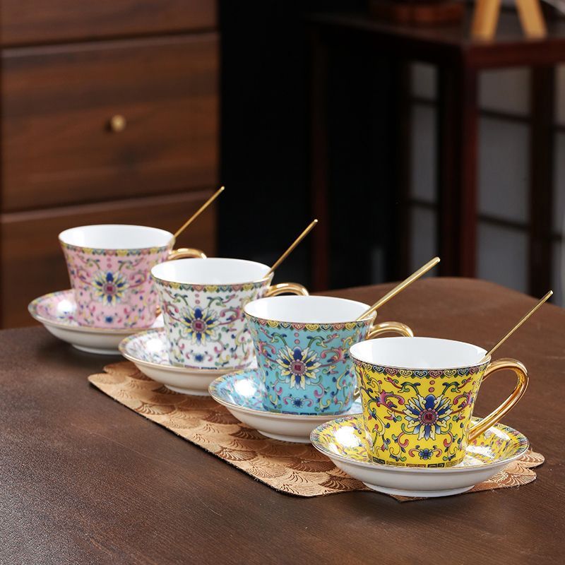 Caneca de Café Cerâmica Estilo - Coffee Tea English avaliação e preço