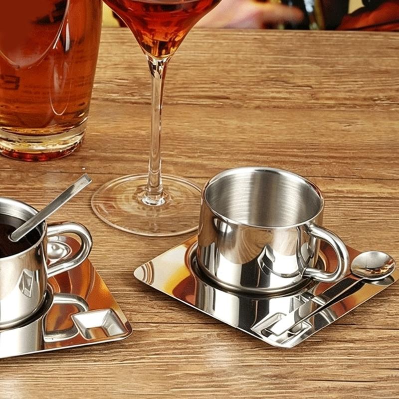 Conjunto copos café metal para - Coffee Tea Break avaliação e preço