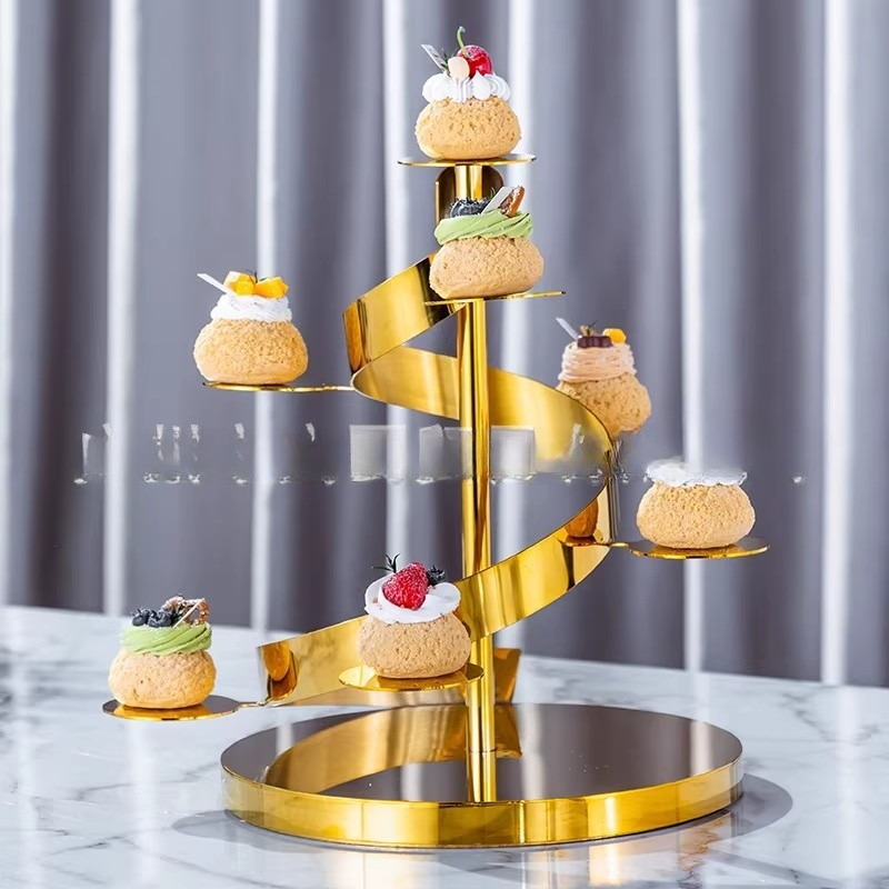 Suporte de três camadas para l - Coffee Tea Break avaliação e preço