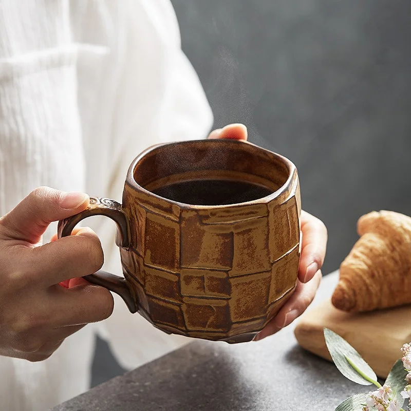 Caneca de Cerâmica Vintage Art - Coffee Tea Japan avaliação e preço