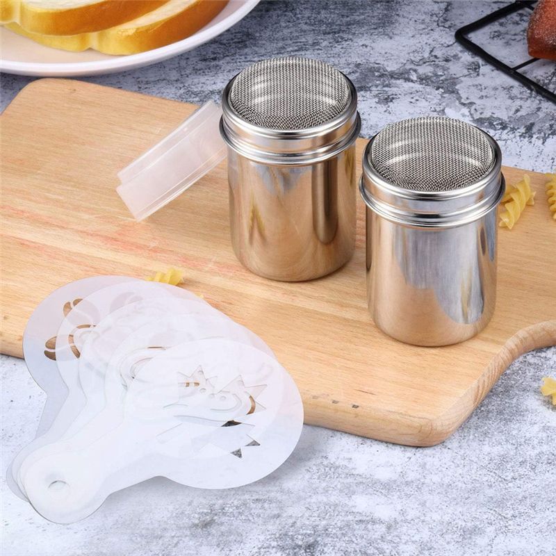 22 Peças de Estênceis Reutiliz - Coffee Stencil Art avaliação e preço