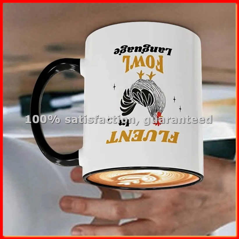 Caneca de Cerâmica com Estampa - Coffee Tea And Cocoa avaliação e preço