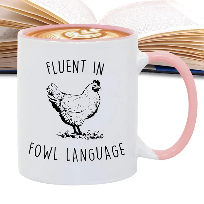 Caneca de Cerâmica com Estampa - Coffee Tea And Cocoa avaliação e preço
