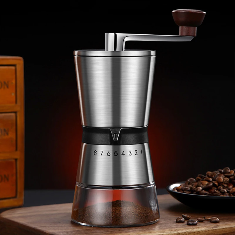 Moedor de Café Manual Ajustáve - Burr Hand Grinder avaliação e preço