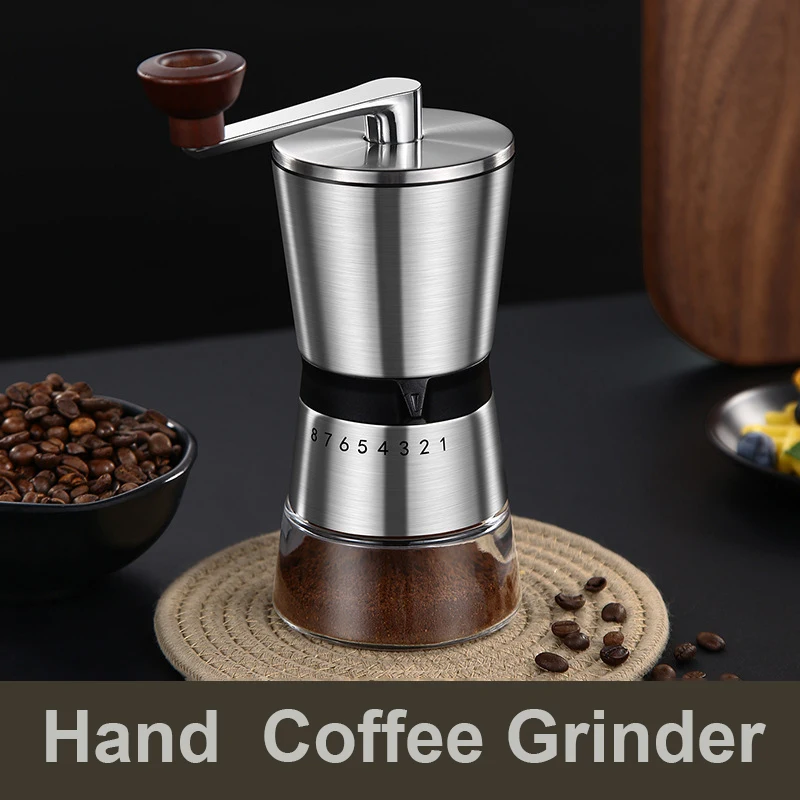 Moedor de Café Manual Ajustáve - Burr Hand Grinder avaliação e preço