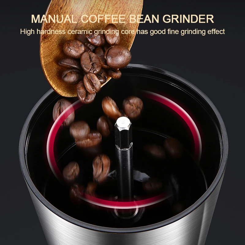 Moedor de Café Manual Ajustáve - Burr Hand Grinder avaliação e preço
