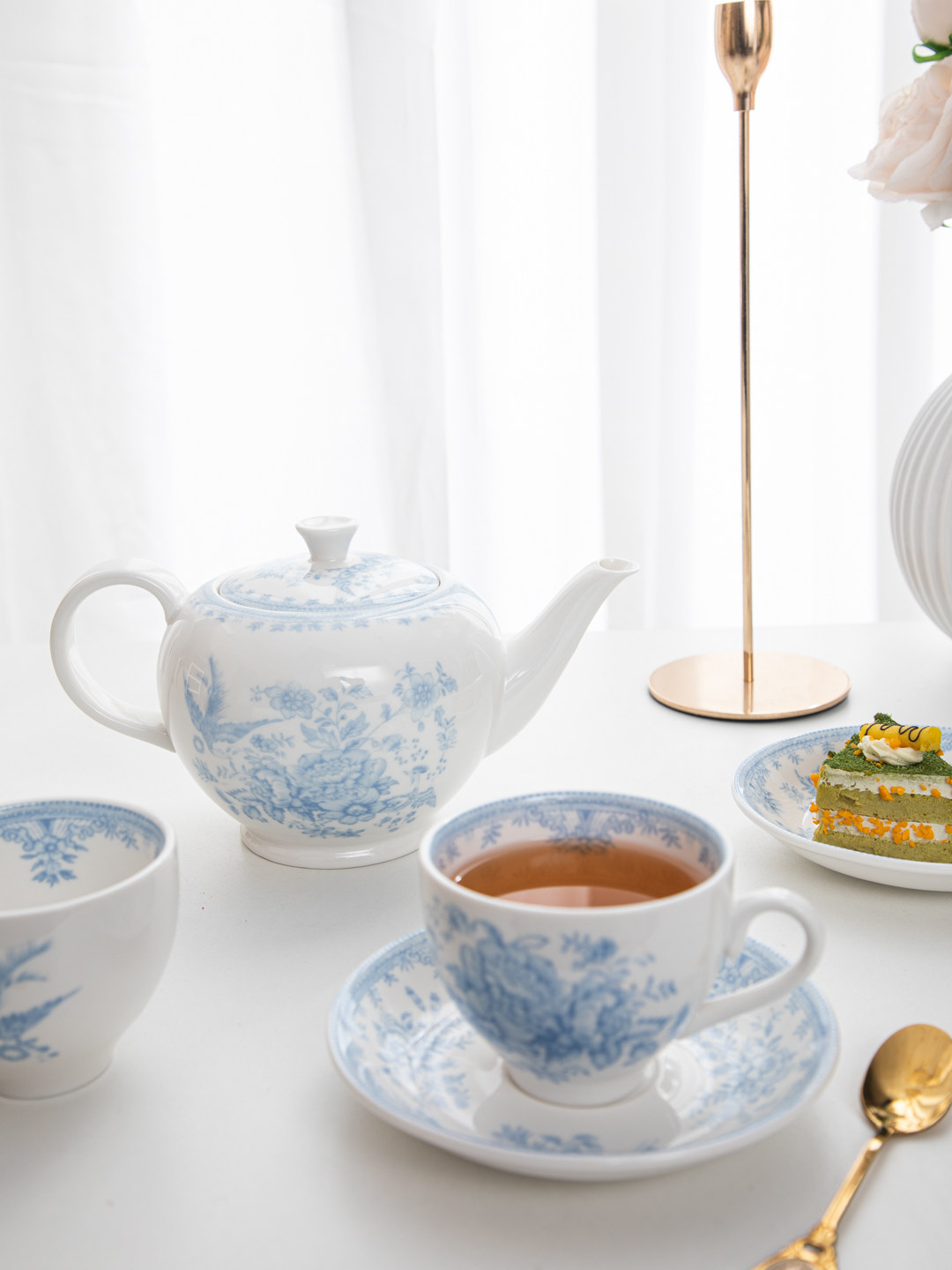 Conjunto de xícaras e pires de - Coffee Tea English avaliação e preço