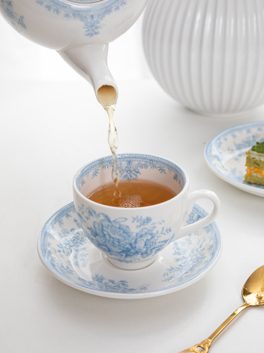 Conjunto de xícaras e pires de - Coffee Tea English avaliação e preço
