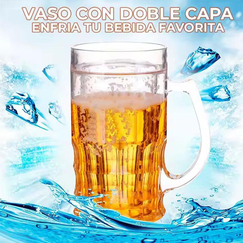 Caneca de cerveja de gelo fals - Double Wall Mug avaliação e preço