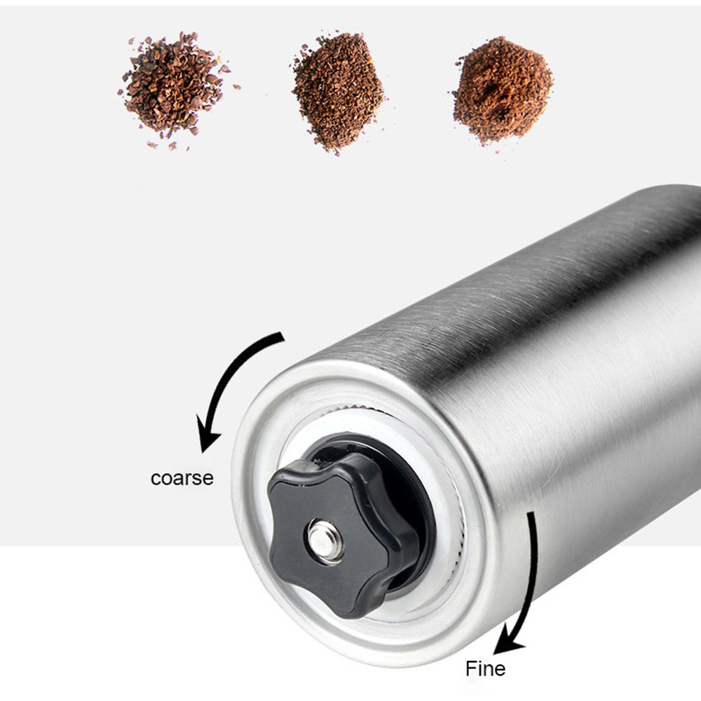 Moedor de Café Mini em Aço Ino - Burr Hand Grinder avaliação e preço