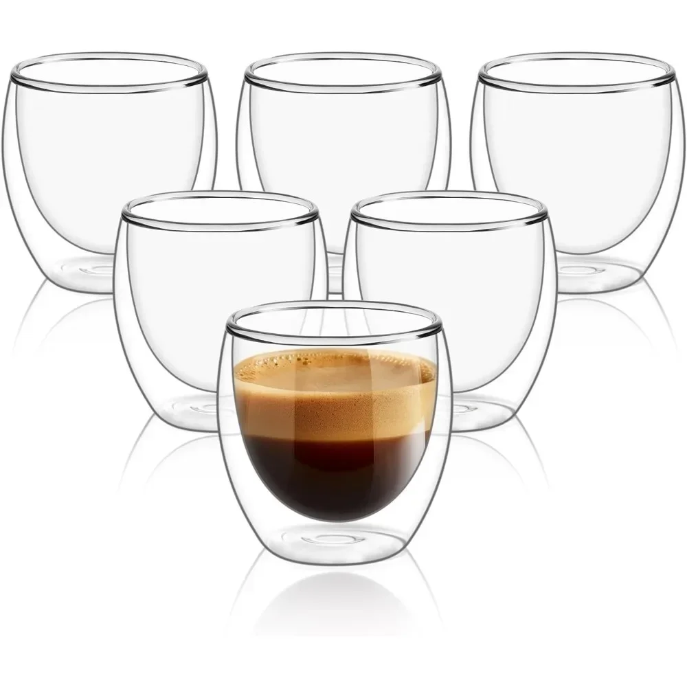 Canecas de café de vidro trans - Double Wall Mug avaliação e preço