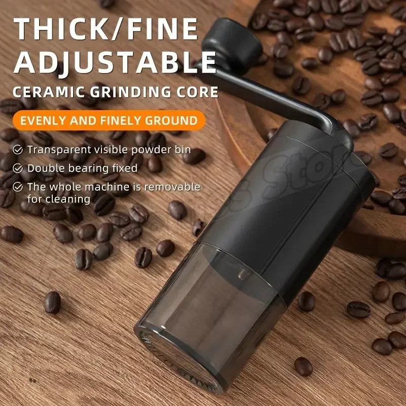 Moedor de Café Manual Ajustáve - Burr Hand Grinder avaliação e preço