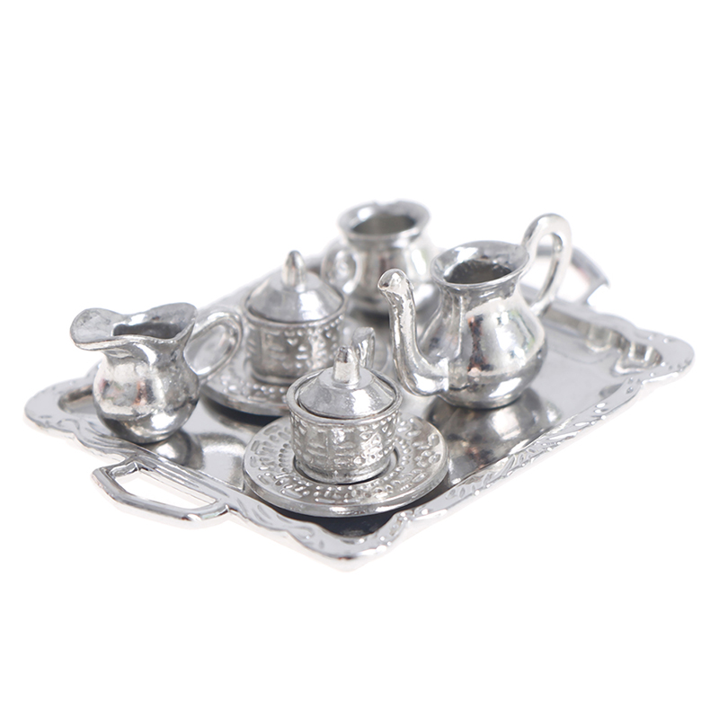 10 pçs/set 1/12 casa de boneca - Coffee Tea Games avaliação e preço