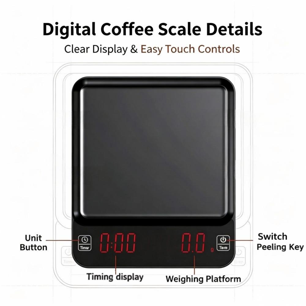 Balança Digital de Café de Alt - Coffee & Tea Difabis avaliação e preço