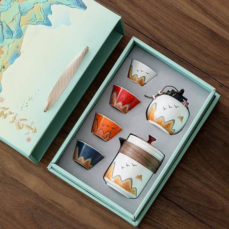 Caixa de presente, xícara de c - Coffee Tea Games avaliação e preço