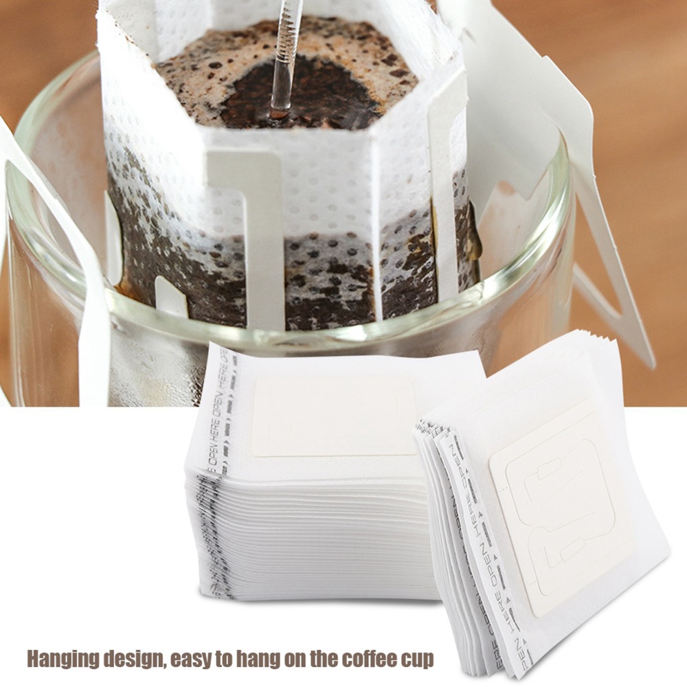 Conjunto de 50 Peças de Sacos  - Coffee Tea Bags avaliação e preço