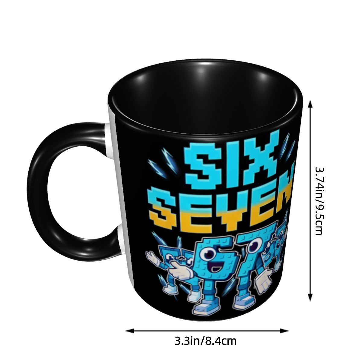 67 seis sete 6-7 engraçado ita - Coffee Tea Gift avaliação e preço