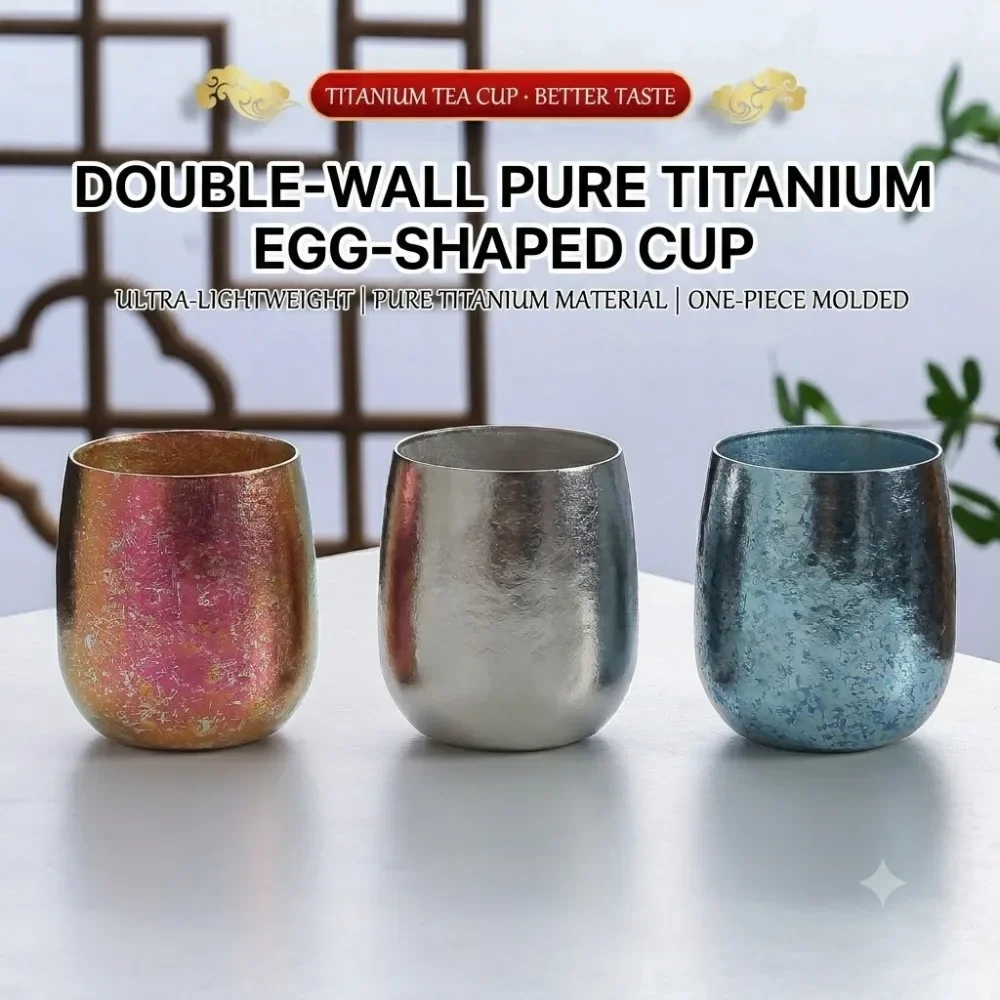 Caneca de Café de Titânio Puro - Double Wall Mug avaliação e preço