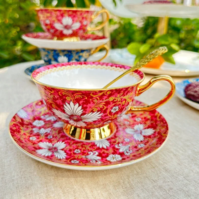 Conjunto de Xícaras e Pires de - Coffee Tea English avaliação e preço