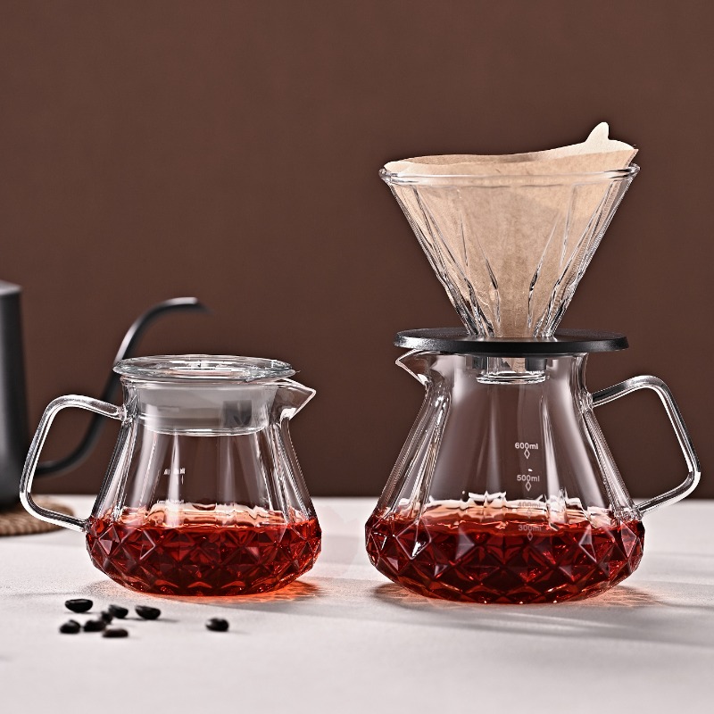 Cafeteira Pour Over, Jarra de  - Coffee Tea Decanter avaliação e preço