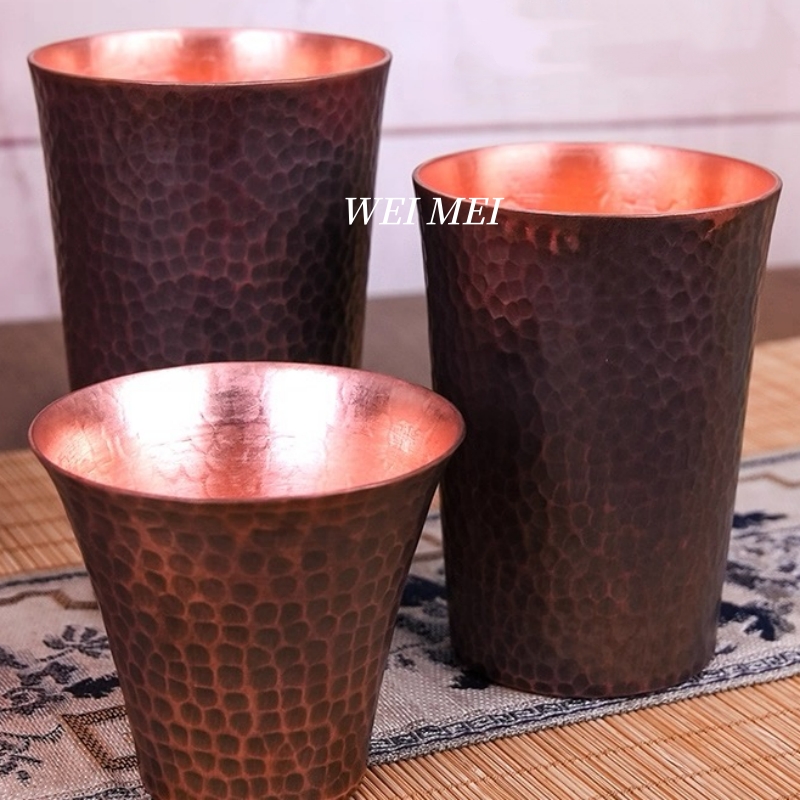 Caneca de Café Vintage em Cobr - Coffee Tea Uses avaliação e preço