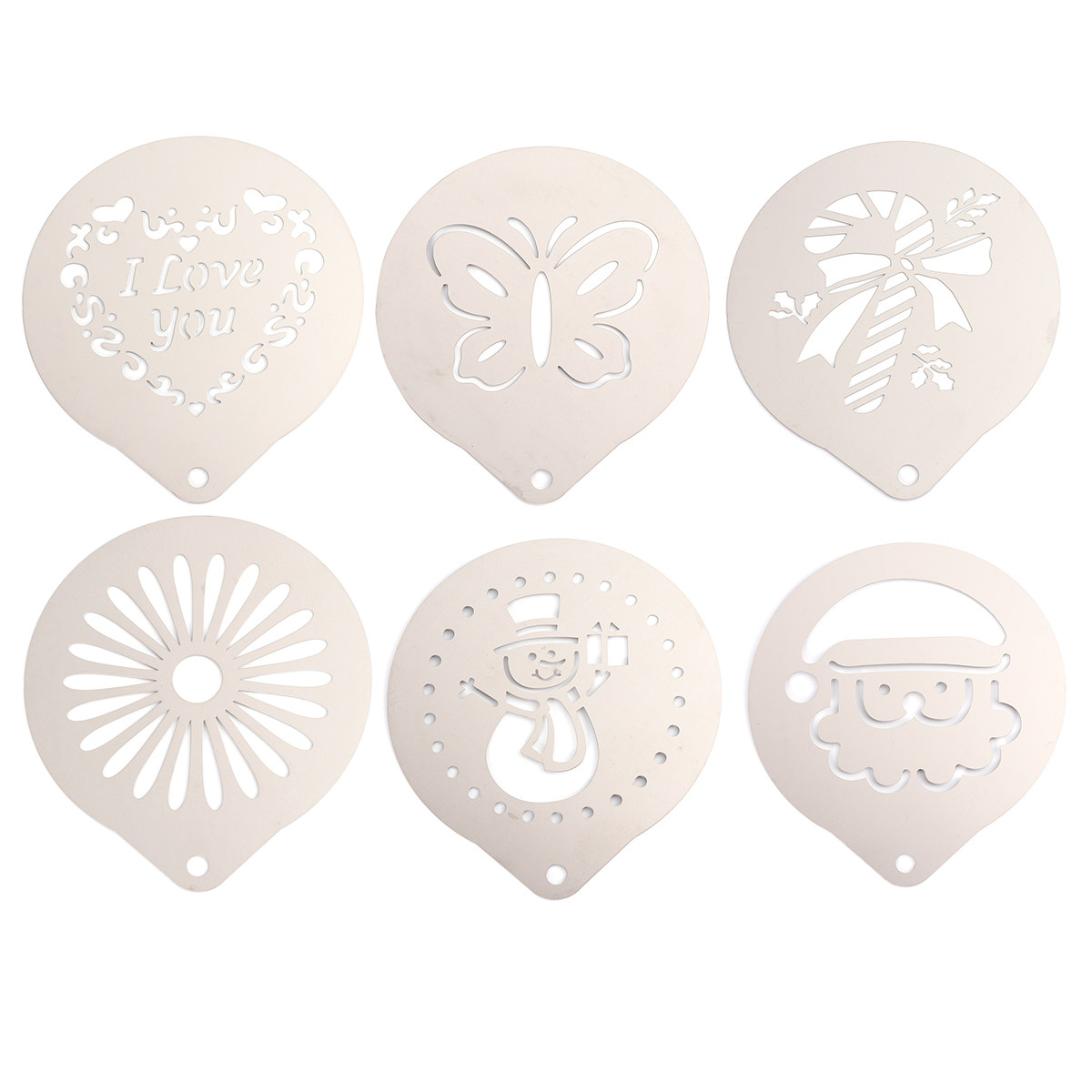 Conjunto de 1 Estêncil para Ca - Coffee Stencil Art avaliação e preço