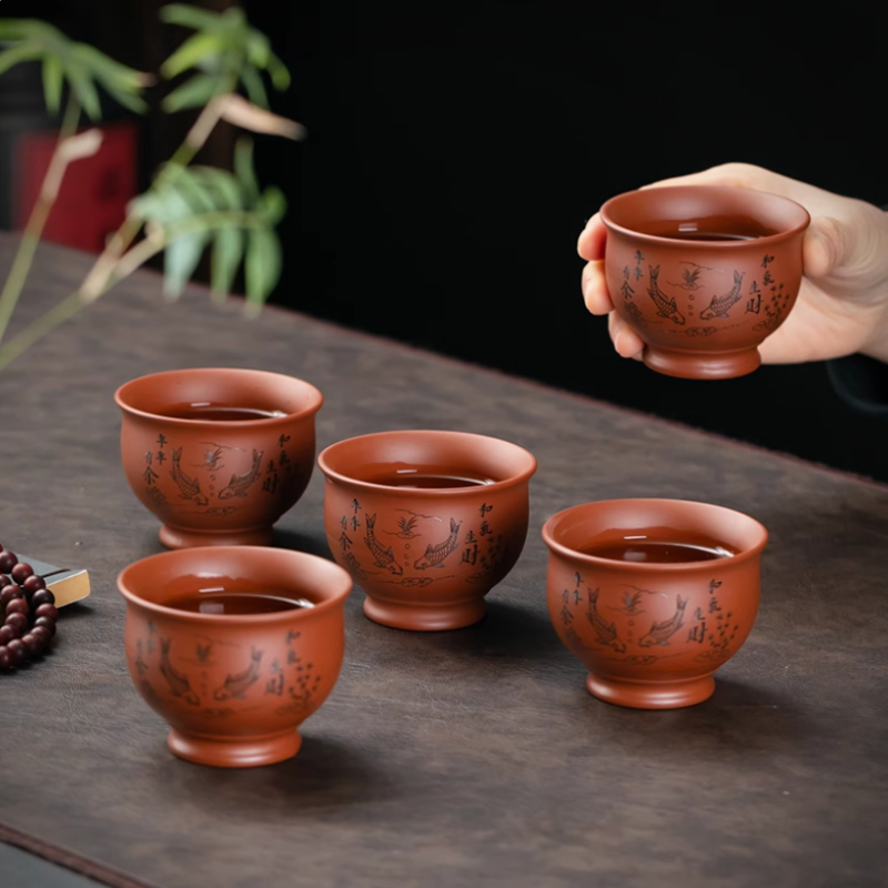 Chinês yixing roxo argila xíca - Coffee Tea Games avaliação e preço