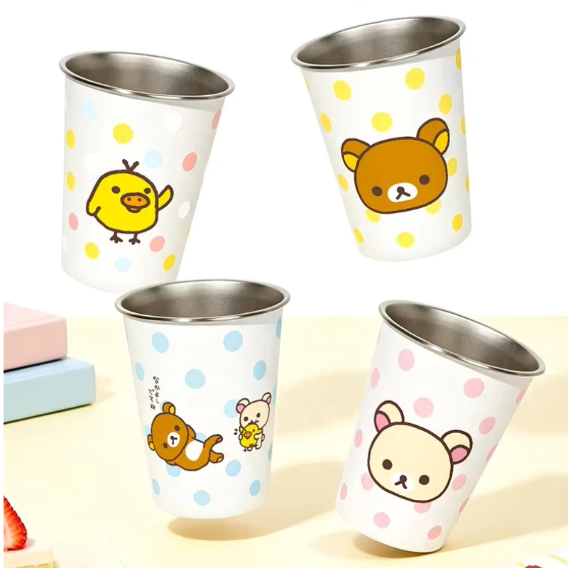 Copo de Aço Inoxidável Kawaii  - Coffee Tea Japan avaliação e preço