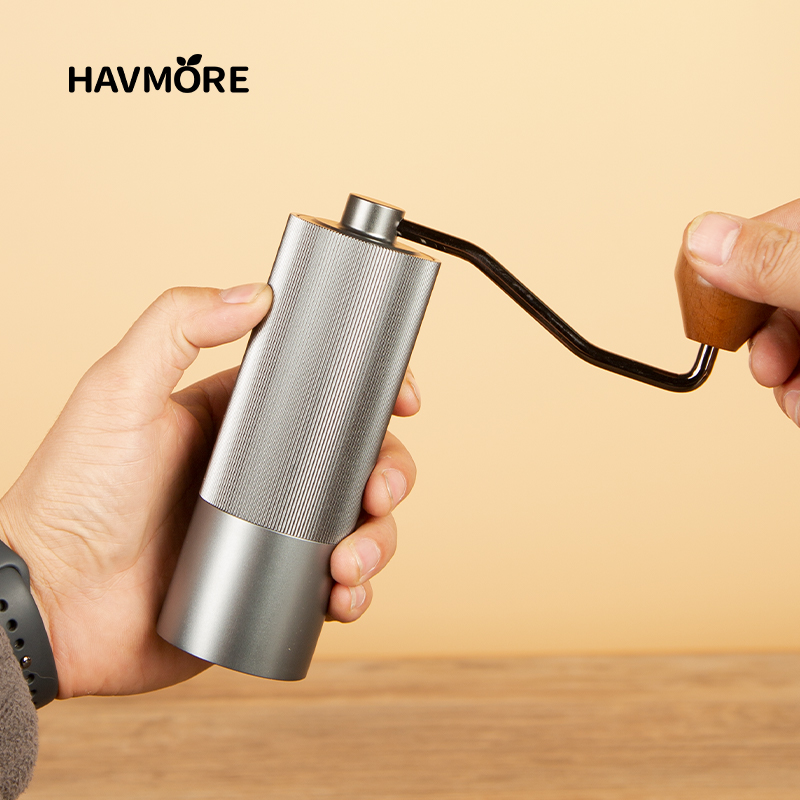 Moedor de café manual 304 moed - Burr Hand Grinder avaliação e preço