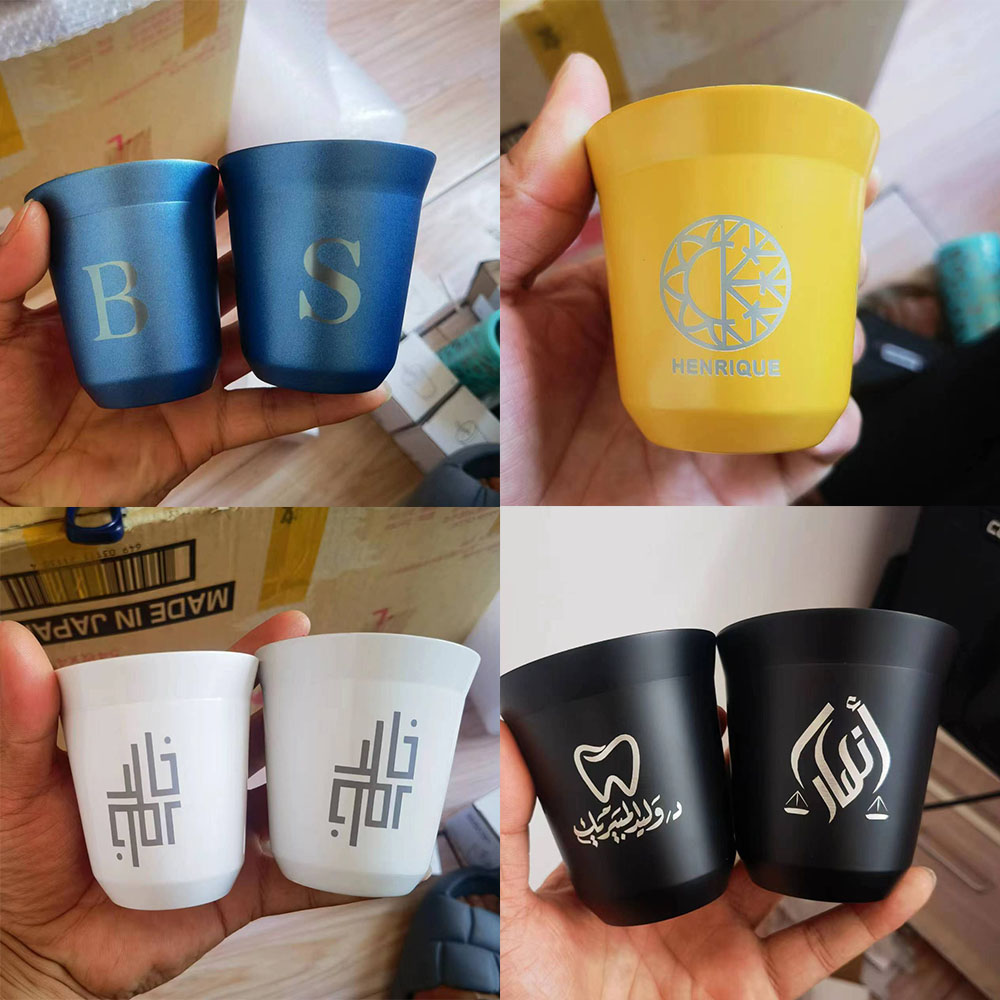 Canecas de Espresso Isoladas d - Double Wall Mug avaliação e preço
