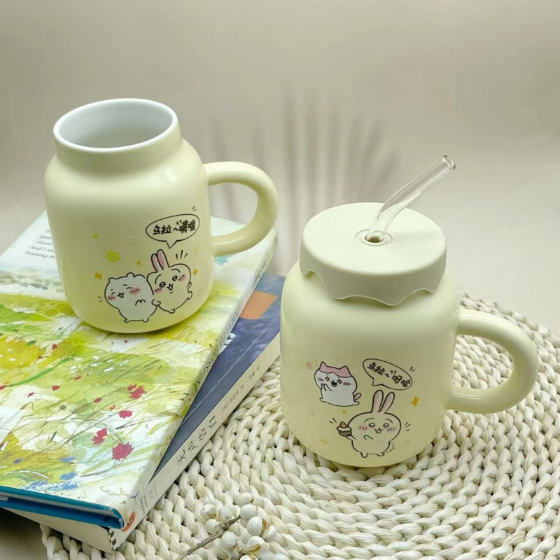Caneca de Cerâmica Chiikawa co - Coffee Tea Japan avaliação e preço