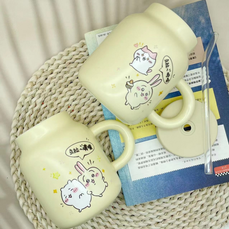 Caneca de Cerâmica Chiikawa co - Coffee Tea Japan avaliação e preço