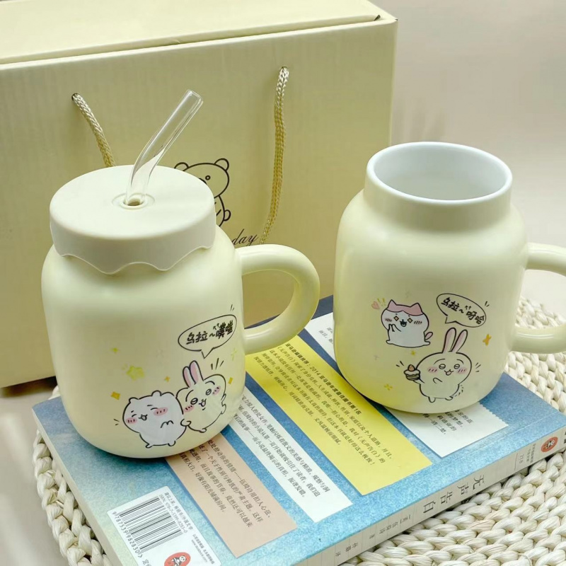 Caneca de Cerâmica Chiikawa co - Coffee Tea Japan avaliação e preço
