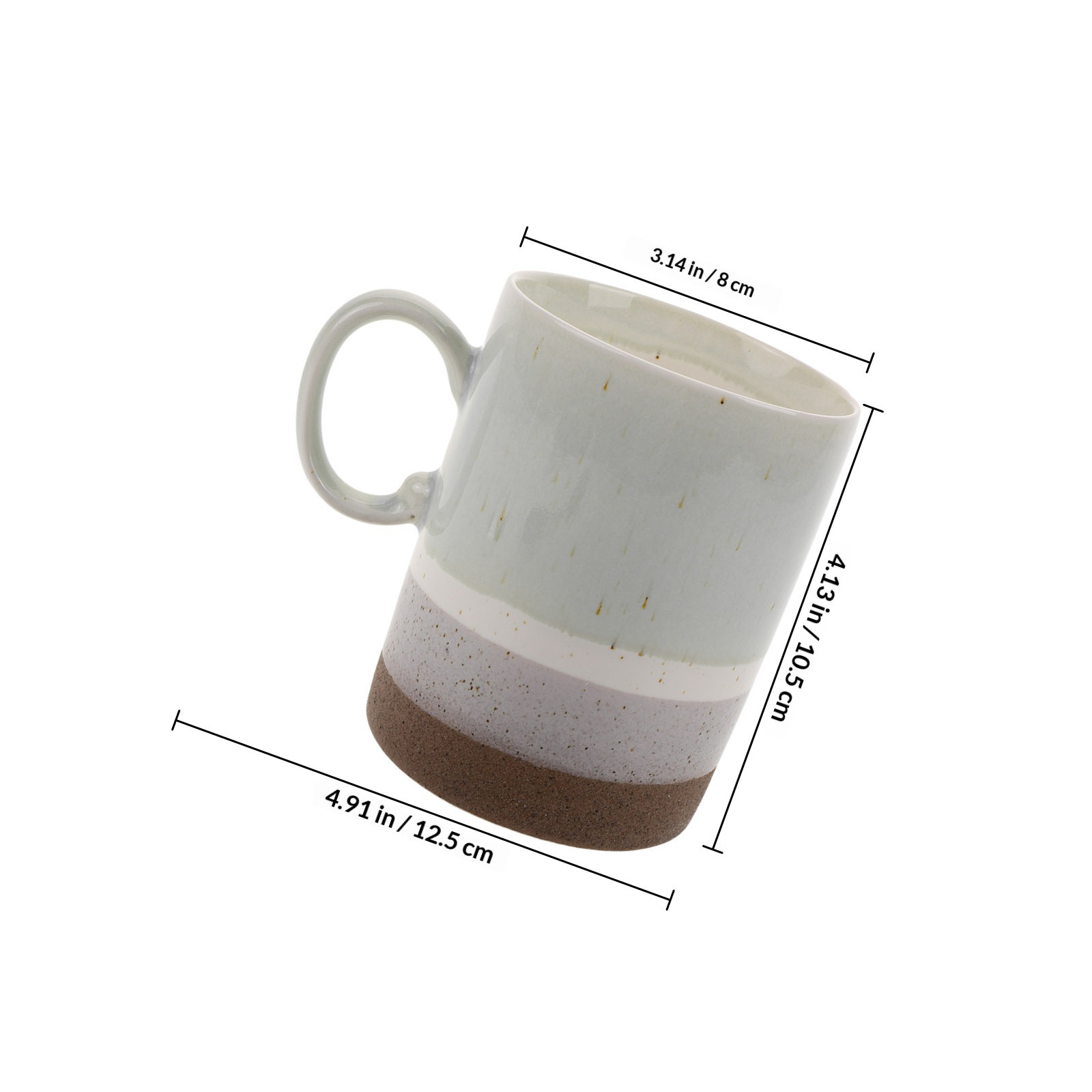 Caneca de Cerâmica com Alça 16 - Coffee Tea And Cocoa avaliação e preço
