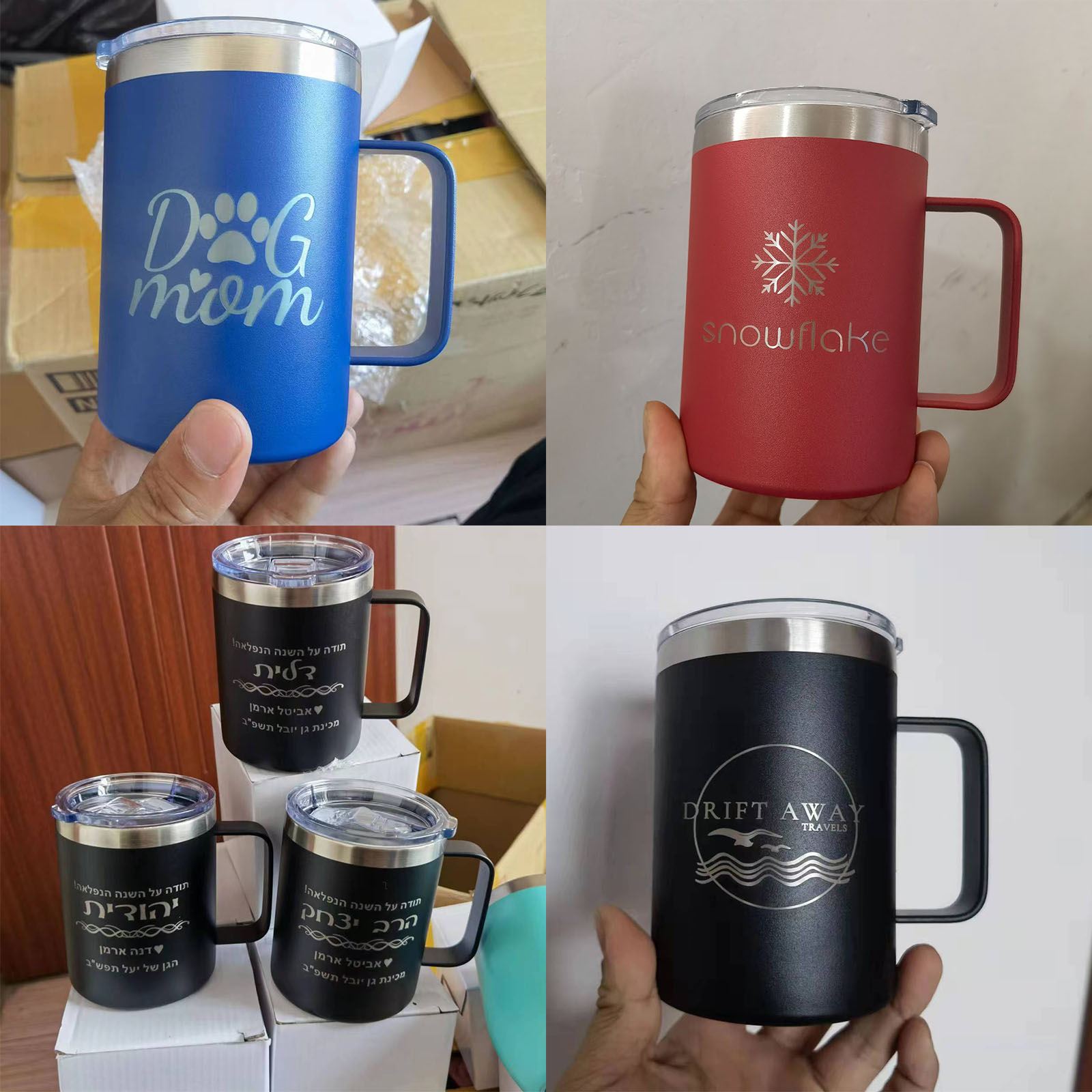 Copo isolado de aço inoxidável - Double Wall Mug avaliação e preço