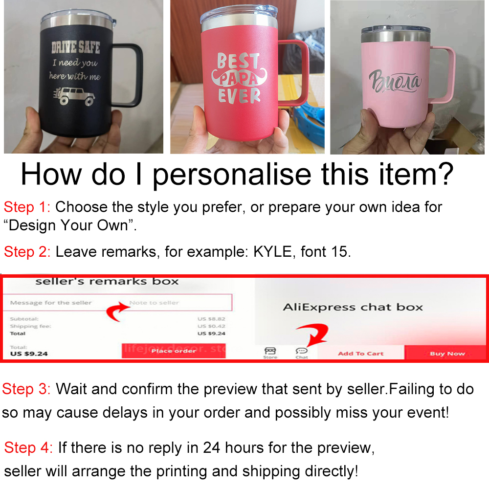 Copo isolado de aço inoxidável - Double Wall Mug avaliação e preço