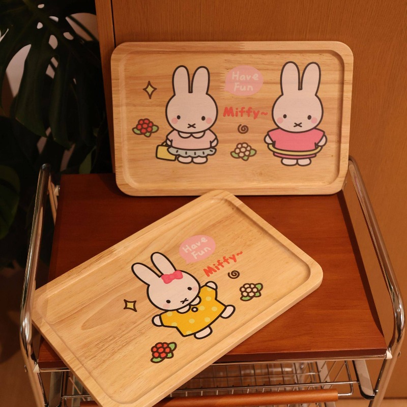 Prato de Madeira Sólida Miffy  - Coffee Tea Uses avaliação e preço