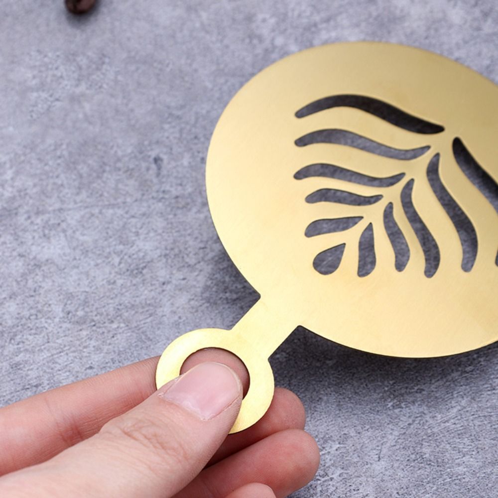 Conjunto de 4 Moldes de Café L - Coffee Stencil Art avaliação e preço